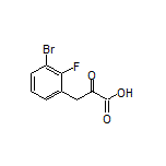 3-(3-Bromo-2-fluorophenyl)-2-oxopropanoic Acid