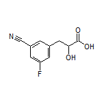 3-(3-Cyano-5-fluorophenyl)-2-hydroxypropanoic Acid