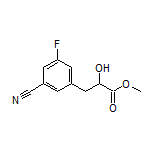 Methyl 3-(3-Cyano-5-fluorophenyl)-2-hydroxypropanoate