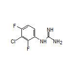 1-(3-Chloro-2,4-difluorophenyl)guanidine