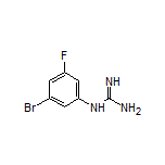 1-(3-Bromo-5-fluorophenyl)guanidine