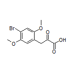 3-(4-Bromo-2,5-dimethoxyphenyl)-2-oxopropanoic Acid