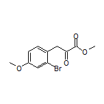 Methyl 3-(2-Bromo-4-methoxyphenyl)-2-oxopropanoate