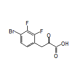 3-(4-Bromo-2,3-difluorophenyl)-2-oxopropanoic Acid