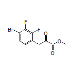 Methyl 3-(4-Bromo-2,3-difluorophenyl)-2-oxopropanoate