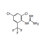 1-[2,4-Dichloro-6-(trifluoromethyl)phenyl]guanidine