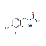 3-(4-Bromo-2,3-difluorophenyl)-2-hydroxypropanoic Acid