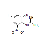 1-(2-Bromo-4-fluoro-6-nitrophenyl)guanidine