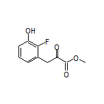 Methyl 3-(2-Fluoro-3-hydroxyphenyl)-2-oxopropanoate