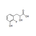 3-(2-Fluoro-3-hydroxyphenyl)-2-hydroxypropanoic Acid