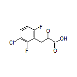 3-(3-Chloro-2,6-difluorophenyl)-2-oxopropanoic Acid