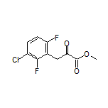 Methyl 3-(3-Chloro-2,6-difluorophenyl)-2-oxopropanoate