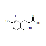 3-(3-Chloro-2,6-difluorophenyl)-2-hydroxypropanoic Acid