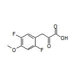 3-(2,5-Difluoro-4-methoxyphenyl)-2-oxopropanoic Acid