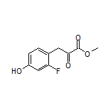 Methyl 3-(2-Fluoro-4-hydroxyphenyl)-2-oxopropanoate