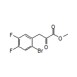 Methyl 3-(2-Bromo-4,5-difluorophenyl)-2-oxopropanoate