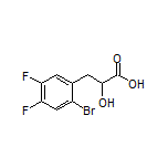 3-(2-Bromo-4,5-difluorophenyl)-2-hydroxypropanoic Acid