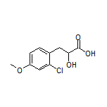 3-(2-Chloro-4-methoxyphenyl)-2-hydroxypropanoic Acid