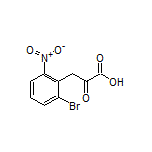 3-(2-Bromo-6-nitrophenyl)-2-oxopropanoic Acid