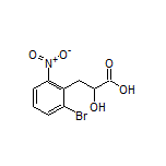 3-(2-Bromo-6-nitrophenyl)-2-hydroxypropanoic Acid