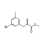 Methyl 3-(3-Bromo-5-iodophenyl)-2-oxopropanoate