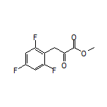 Methyl 2-Oxo-3-(2,4,6-trifluorophenyl)propanoate