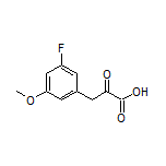 3-(3-Fluoro-5-methoxyphenyl)-2-oxopropanoic Acid