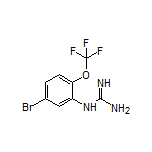 1-[5-Bromo-2-(trifluoromethoxy)phenyl]guanidine