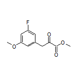 Methyl 3-(3-Fluoro-5-methoxyphenyl)-2-oxopropanoate