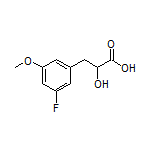 3-(3-Fluoro-5-methoxyphenyl)-2-hydroxypropanoic Acid