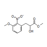 Methyl 2-Hydroxy-3-(3-methoxy-2-nitrophenyl)propanoate