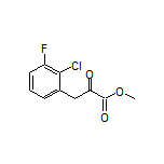 Methyl 3-(2-Chloro-3-fluorophenyl)-2-oxopropanoate