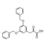 3-[3,5-Bis(benzyloxy)phenyl]-2-oxopropanoic Acid