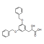 3-[3,5-Bis(benzyloxy)phenyl]-2-hydroxypropanoic Acid