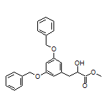 Methyl 3-[3,5-Bis(benzyloxy)phenyl]-2-hydroxypropanoate