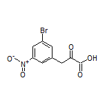 3-(3-Bromo-5-nitrophenyl)-2-oxopropanoic Acid