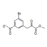 Methyl 3-(3-Bromo-5-nitrophenyl)-2-oxopropanoate