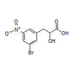 3-(3-Bromo-5-nitrophenyl)-2-hydroxypropanoic Acid