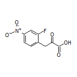 3-(2-Fluoro-4-nitrophenyl)-2-oxopropanoic Acid