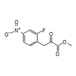 Methyl 3-(2-Fluoro-4-nitrophenyl)-2-oxopropanoate