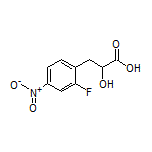 3-(2-Fluoro-4-nitrophenyl)-2-hydroxypropanoic Acid