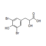 3-(3,5-Dibromo-4-hydroxyphenyl)-2-hydroxypropanoic Acid