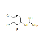 1-(3,4-Dichloro-2-fluorophenyl)guanidine