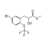 Methyl 3-[5-Bromo-2-(trifluoromethoxy)phenyl]-2-hydroxypropanoate