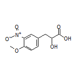 2-Hydroxy-3-(4-methoxy-3-nitrophenyl)propanoic Acid