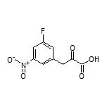 3-(3-Fluoro-5-nitrophenyl)-2-oxopropanoic Acid