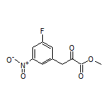 Methyl 3-(3-Fluoro-5-nitrophenyl)-2-oxopropanoate