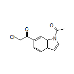 1-(1-Acetyl-1H-indol-6-yl)-2-chloroethanone