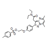 2-[4-[3-[2-(Diethylamino)-2-oxoethyl]-5,7-dimethylpyrazolo[1,5-a]pyrimidin-2-yl]phenoxy]ethyl 4-Methylbenzenesulfonate