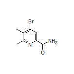 4-Bromo-5,6-dimethylpicolinamide